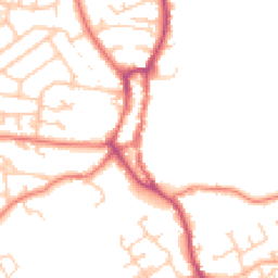 Daytime road noise heatmap for PR3 1ZA