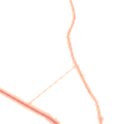 Night-time road noise heatmap for PR3 1ZL