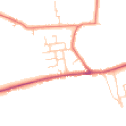 Daytime road noise heatmap for PR3 2BA