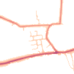 Daytime road noise heatmap for PR3 2BB