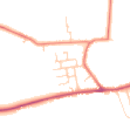 Daytime road noise heatmap for PR3 2BD