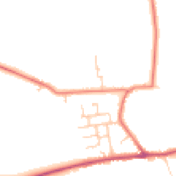 Daytime road noise heatmap for PR3 2BN