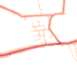Daytime road noise heatmap for PR3 2BU