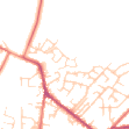 Daytime road noise heatmap for PR3 2FG