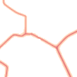 Daytime road noise heatmap for PR3 2NX