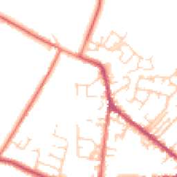 Daytime road noise heatmap for PR3 2PD