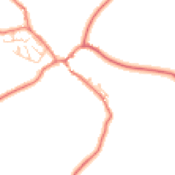 Daytime road noise heatmap for PR3 2QD