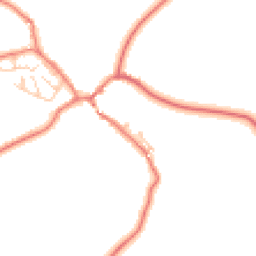 Daytime road noise heatmap for PR3 2QX
