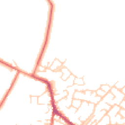 Daytime road noise heatmap for PR3 2RL