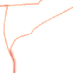 Night-time road noise heatmap for PR3 2YD