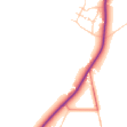 Daytime road noise heatmap for PR3 3BL