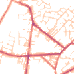Daytime road noise heatmap for PR3 3EA