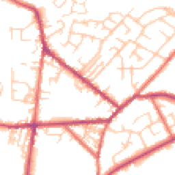 Daytime road noise heatmap for PR3 3LD