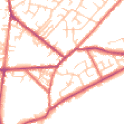 Daytime road noise heatmap for PR3 3RR