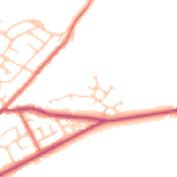 Daytime road noise heatmap for PR3 3UP