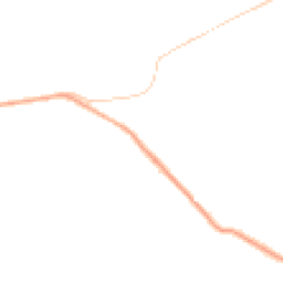 Night-time road noise heatmap for PR3 3XA