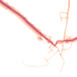 Daytime road noise heatmap for PR3 3XN