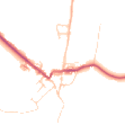 Daytime road noise heatmap for PR3 3YL
