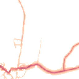 Daytime road noise heatmap for PR3 3YQ
