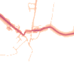 Daytime road noise heatmap for PR3 3ZJ