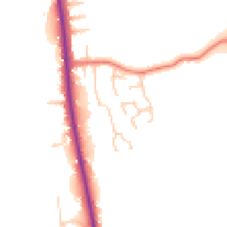 Daytime road noise heatmap for PR3 5AS