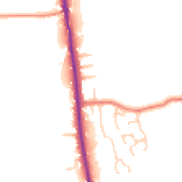 Daytime road noise heatmap for PR3 5AT