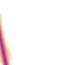 Night-time road noise heatmap for PR3 5AX