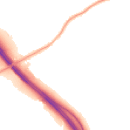 Night-time road noise heatmap for PR3 5BZ