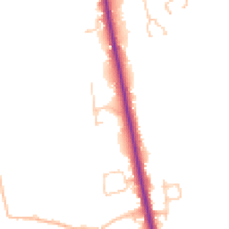 Daytime road noise heatmap for PR3 5EE