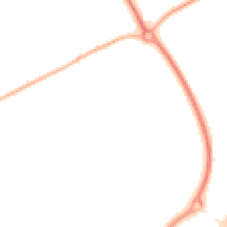 Night-time road noise heatmap for PR3 5EP