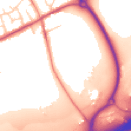 Daytime road noise heatmap for PR3 5EX