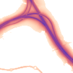 Night-time road noise heatmap for PR3 5FL