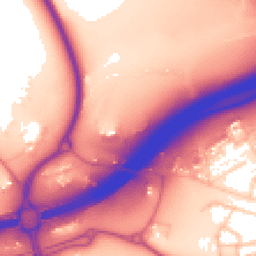 Daytime road noise heatmap for PR3 5LF