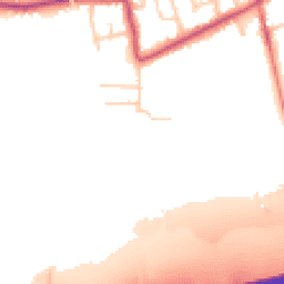 Daytime road noise heatmap for PR3 5NB