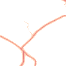 Daytime road noise heatmap for PR5 0DE