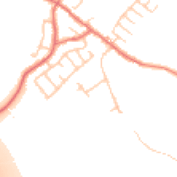 Daytime road noise heatmap for PR5 0EH