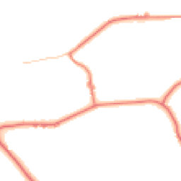 Daytime road noise heatmap for PR5 0RH
