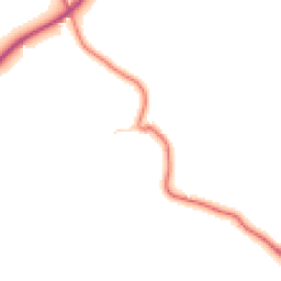 Daytime road noise heatmap for PR5 0UA