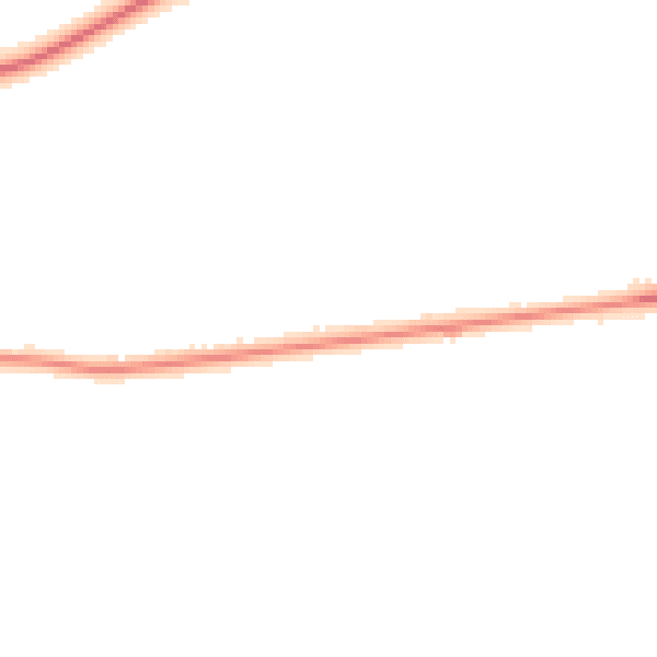 Night-time road noise heatmap for PR5 0UP