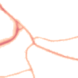 Night-time road noise heatmap for PR5 4BE