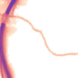 Night-time road noise heatmap for PR5 4DR