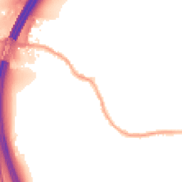 Night-time road noise heatmap for PR5 4DS