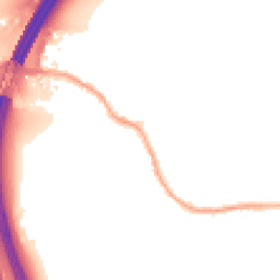 Night-time road noise heatmap for PR5 4DT