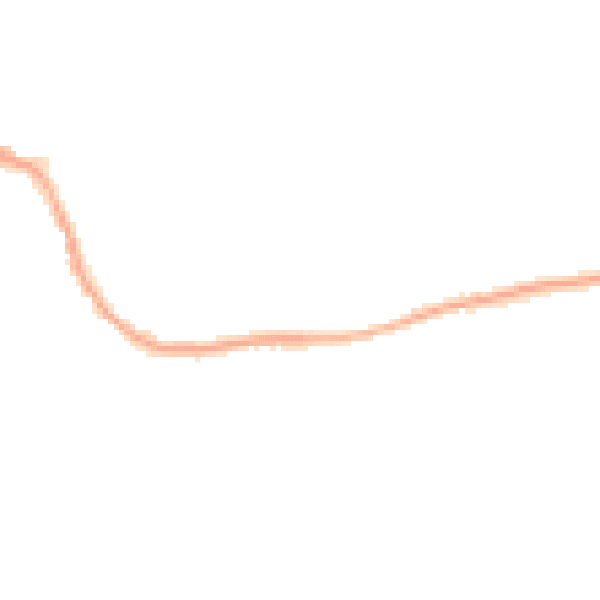 Night-time road noise heatmap for PR5 4EE
