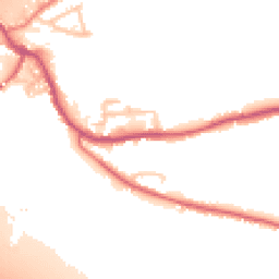 Daytime road noise heatmap for PR5 4EF