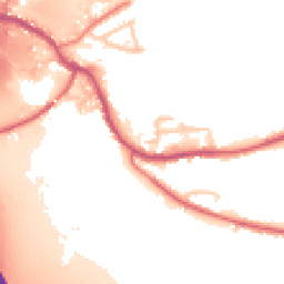 Daytime road noise heatmap for PR5 4EG