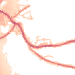 Daytime road noise heatmap for PR5 4ER