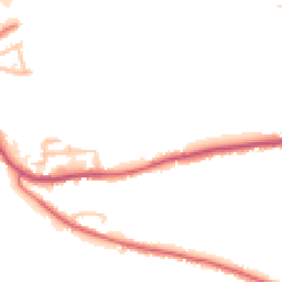 Daytime road noise heatmap for PR5 4ET