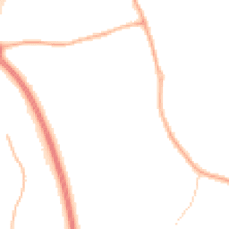 Night-time road noise heatmap for PR5 4GT