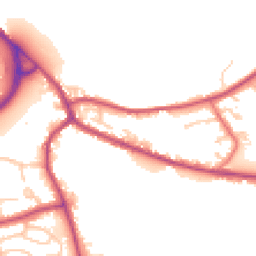 Daytime road noise heatmap for PR5 4HJ